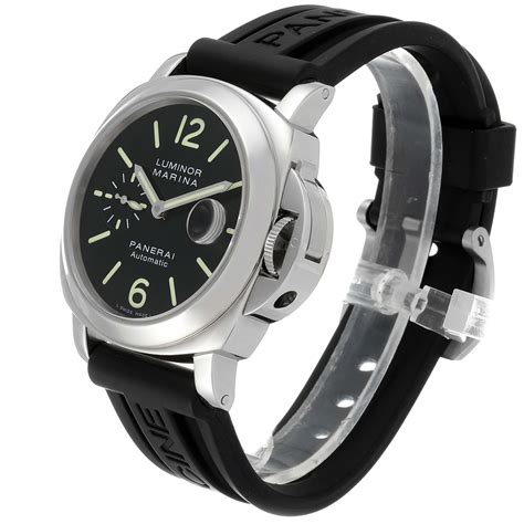 panerai officine automatic luminor marina swiss white and black|officine Panerai watch price.